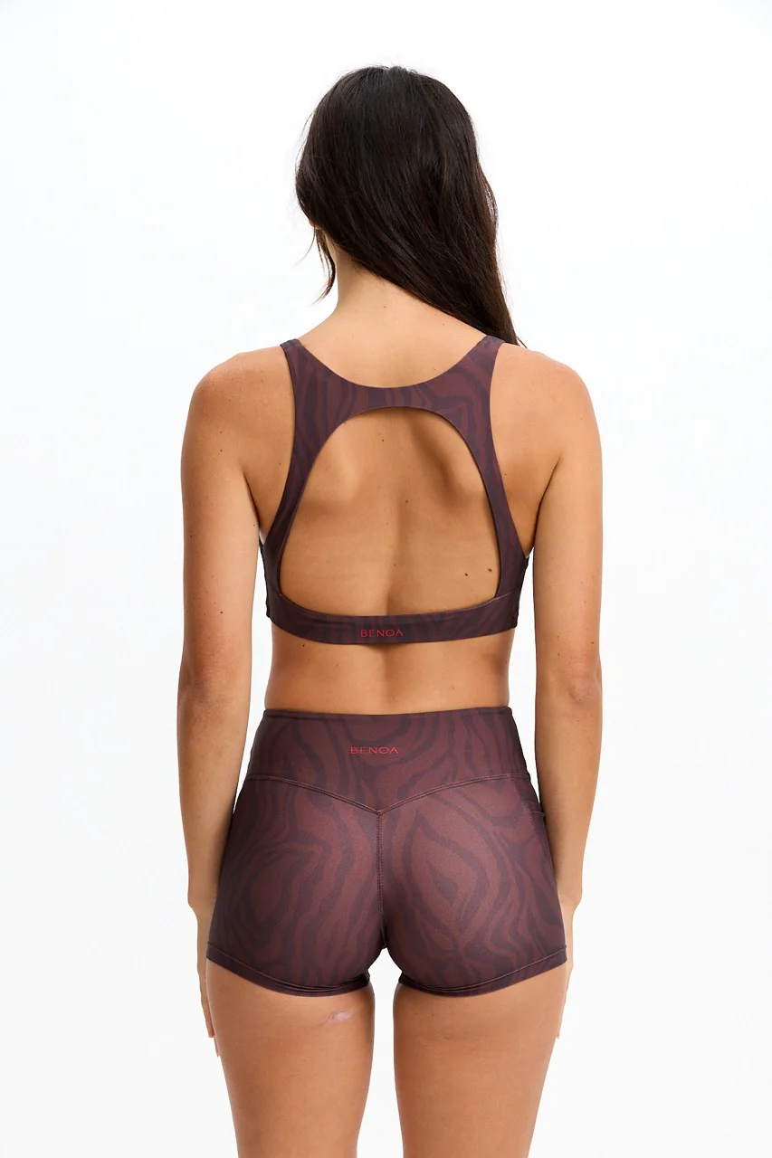 2.5" Booty Short - Chocolate Zebra - Image 3