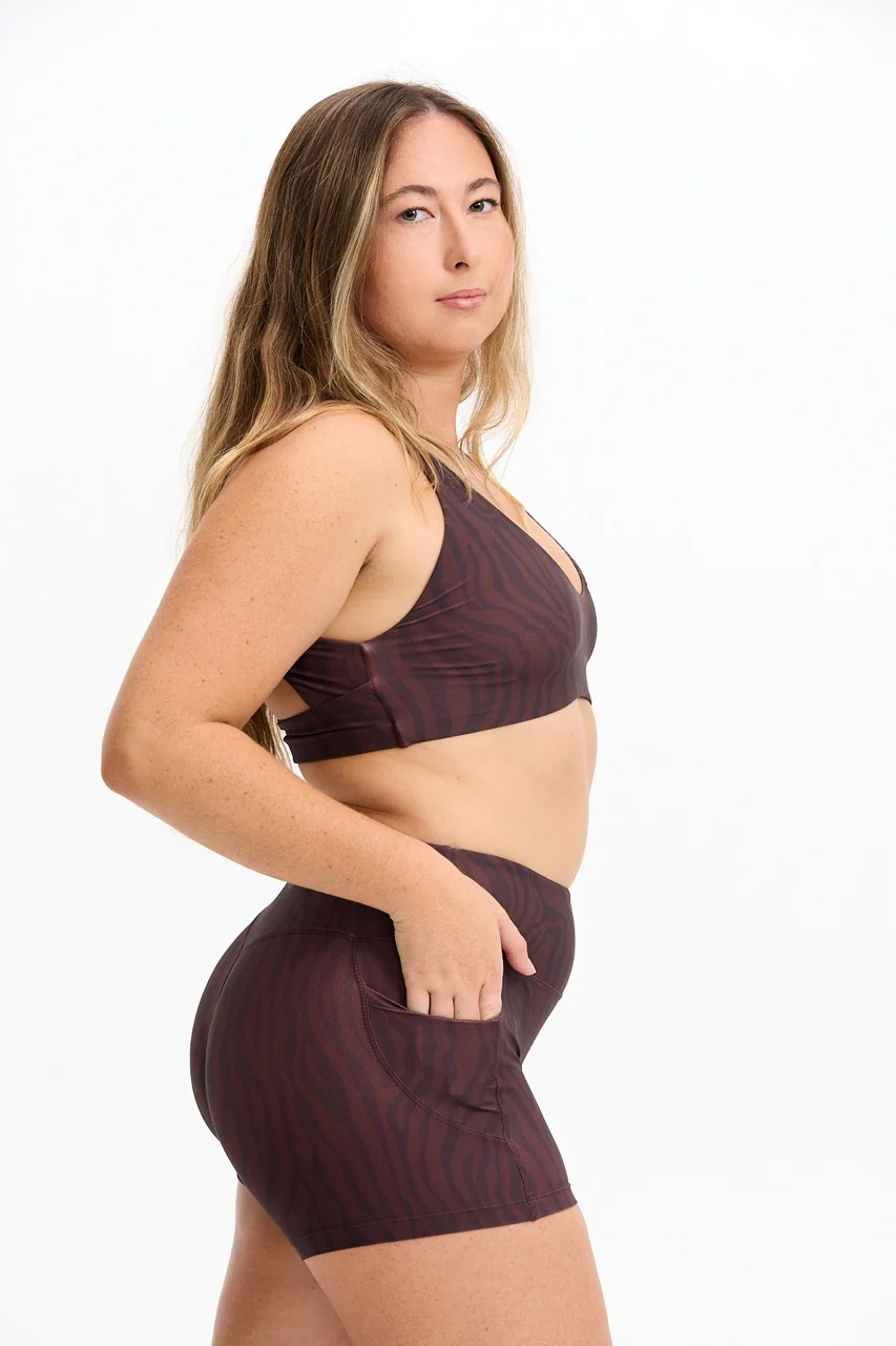 2.5" Booty Short - Chocolate Zebra - Image 9