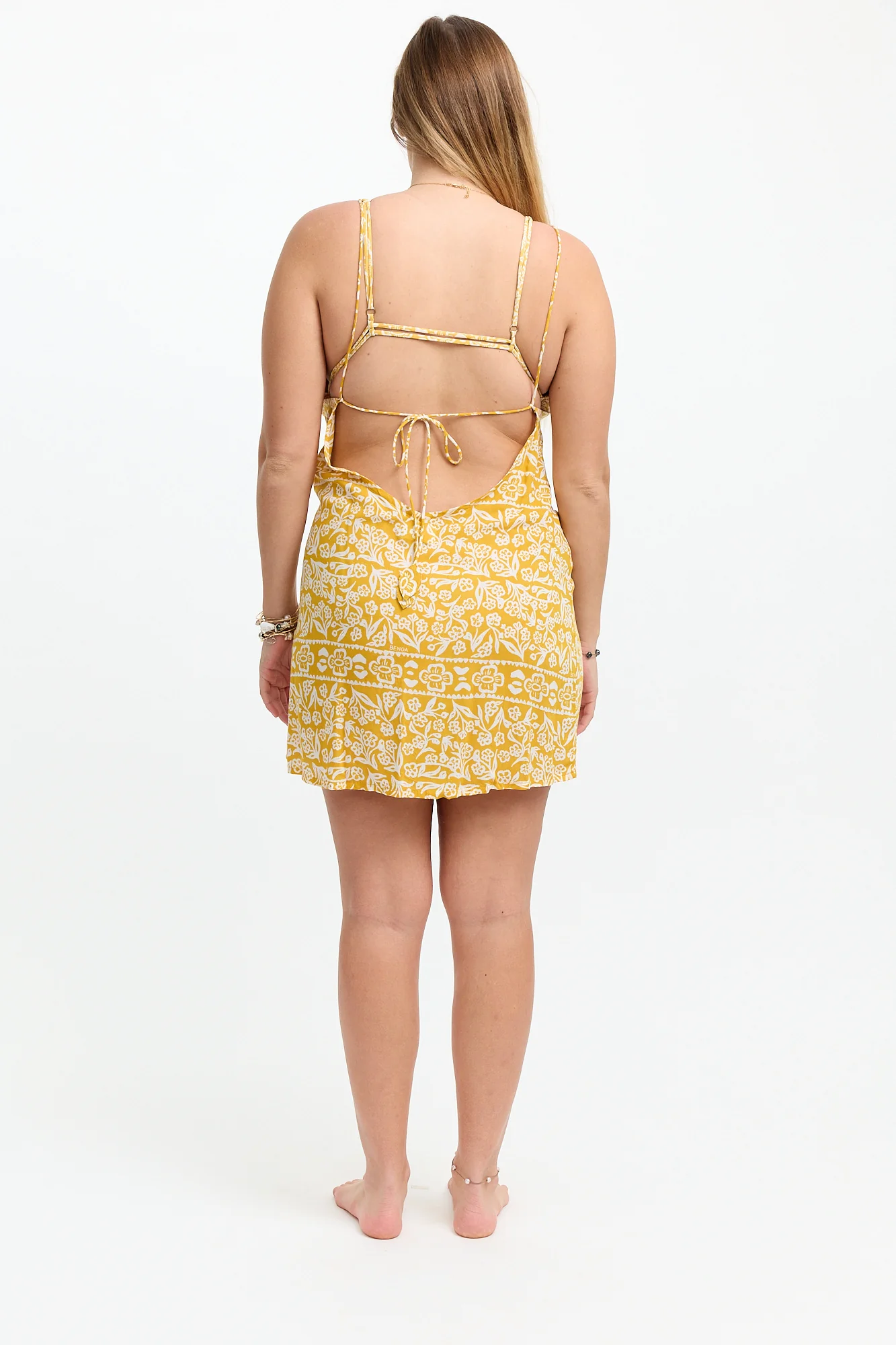 Bells Mini Dress - Goldie - Image 7