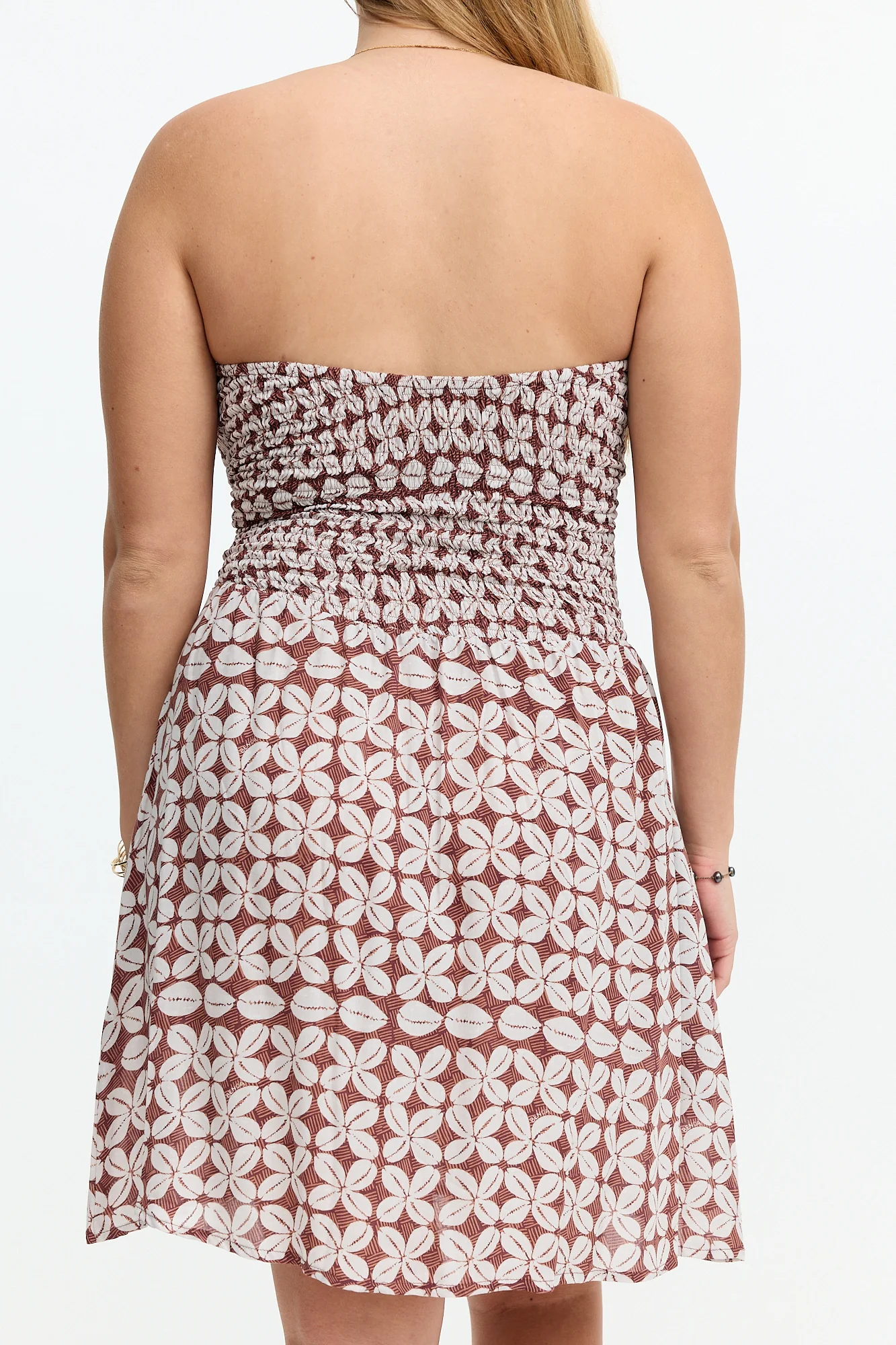 Caitie Mini Dress 2.0 - Cowrie Basket - Image 10