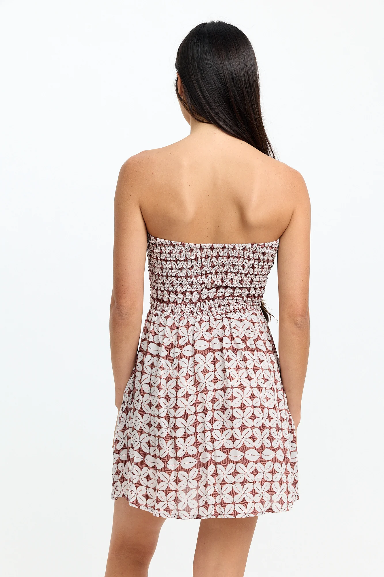 Caitie Mini Dress 2.0 - Cowrie Basket - Image 2