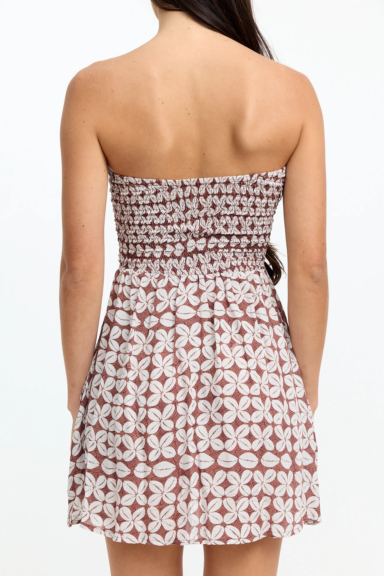Caitie Mini Dress 2.0 - Cowrie Basket - Image 5