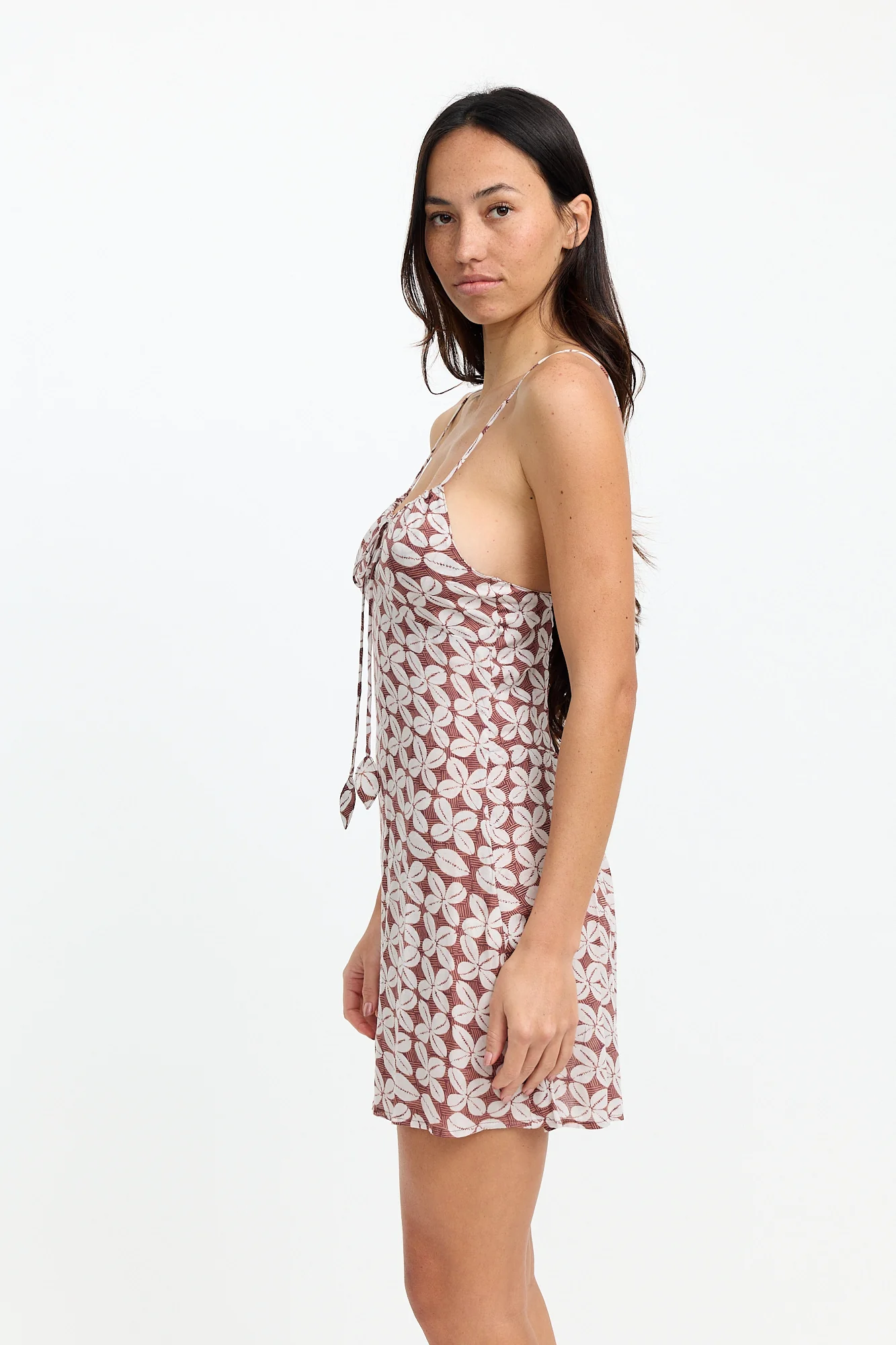 Jaden Mini Dress 2.0 - Cowrie Basket - Image 3