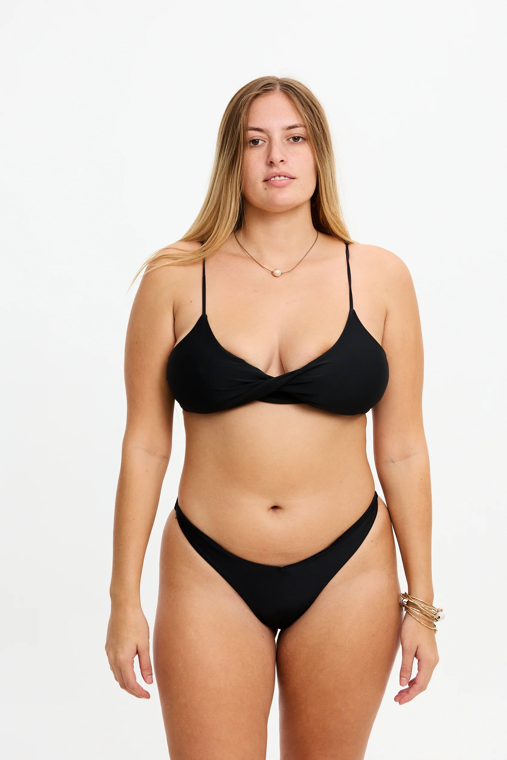 Heather Top - Black - Image 6