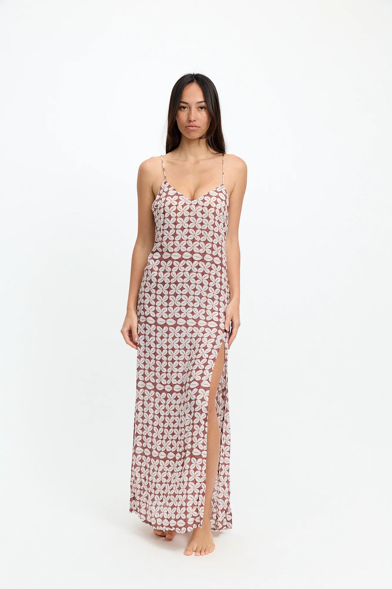 Kahea Maxi Dress 2.0 - Cowrie Basket - Image 3