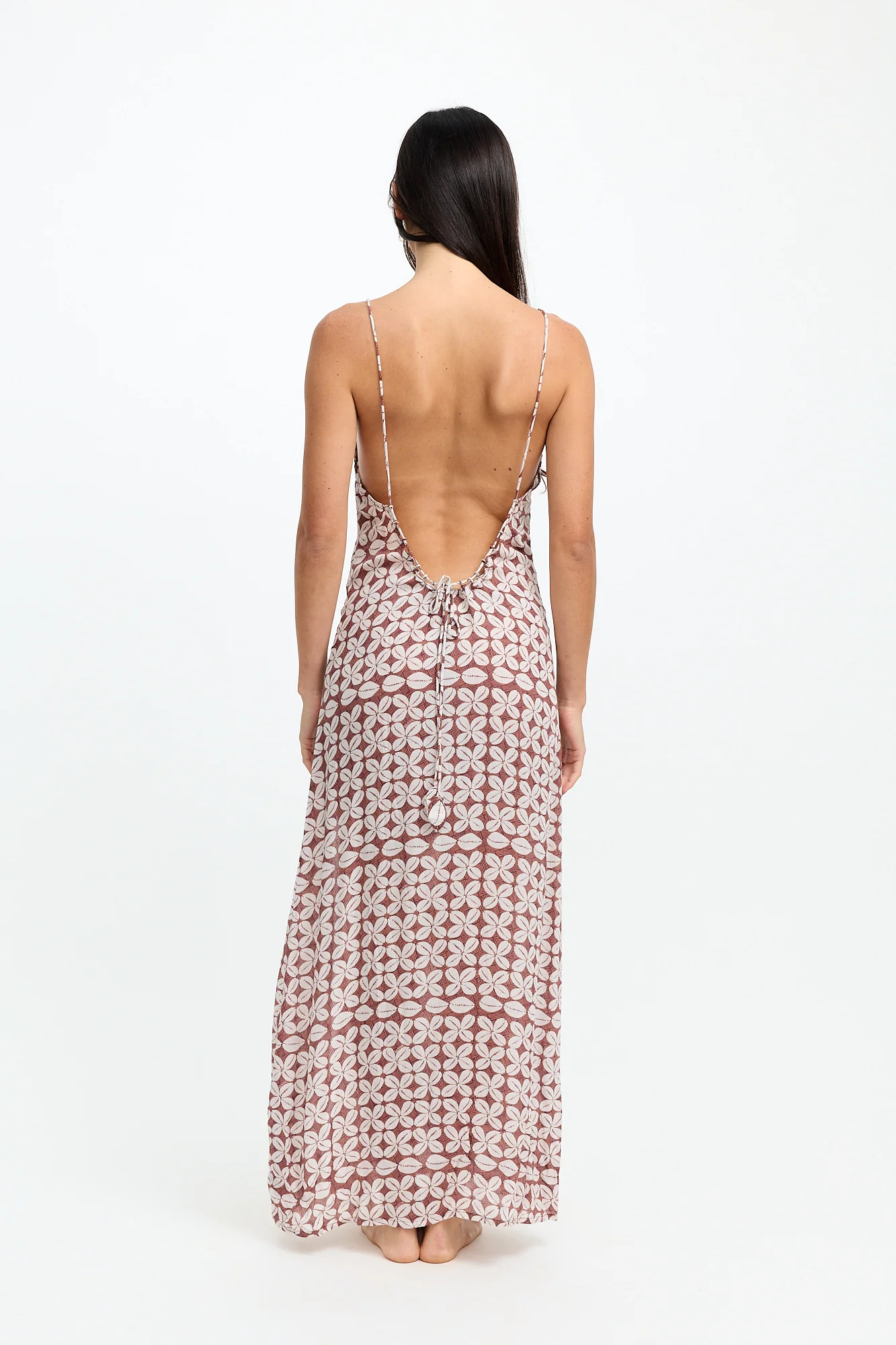 Kahea Maxi Dress 2.0 - Cowrie Basket - Image 4