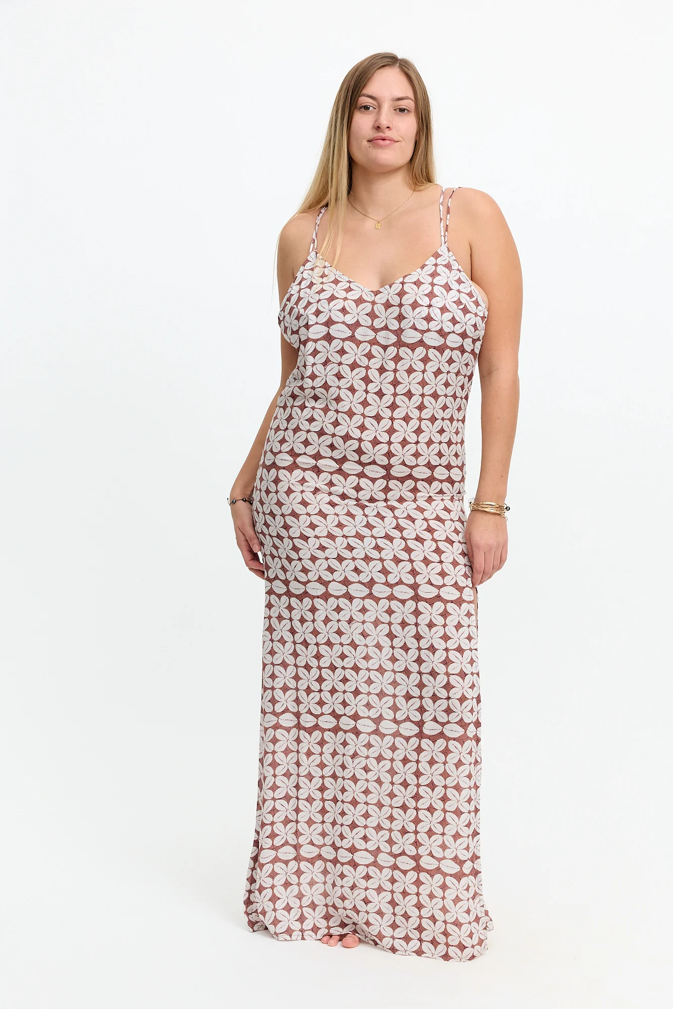 Kahea Maxi Dress 2.0 - Cowrie Basket - Image 8