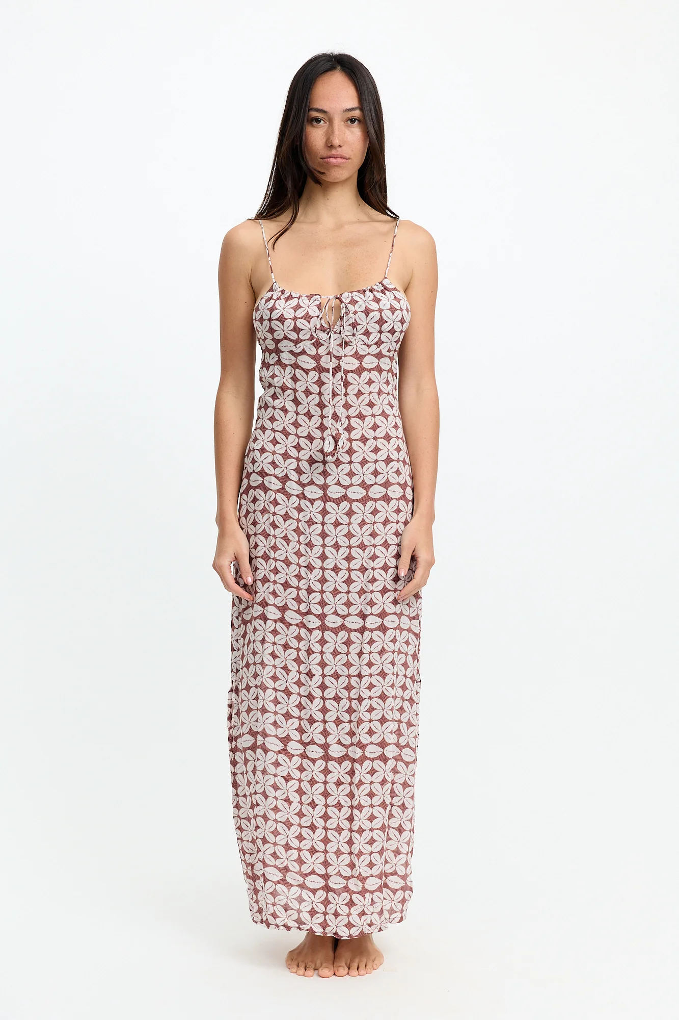 Leilani Maxi Dress 2.0 - Cowrie Basket
