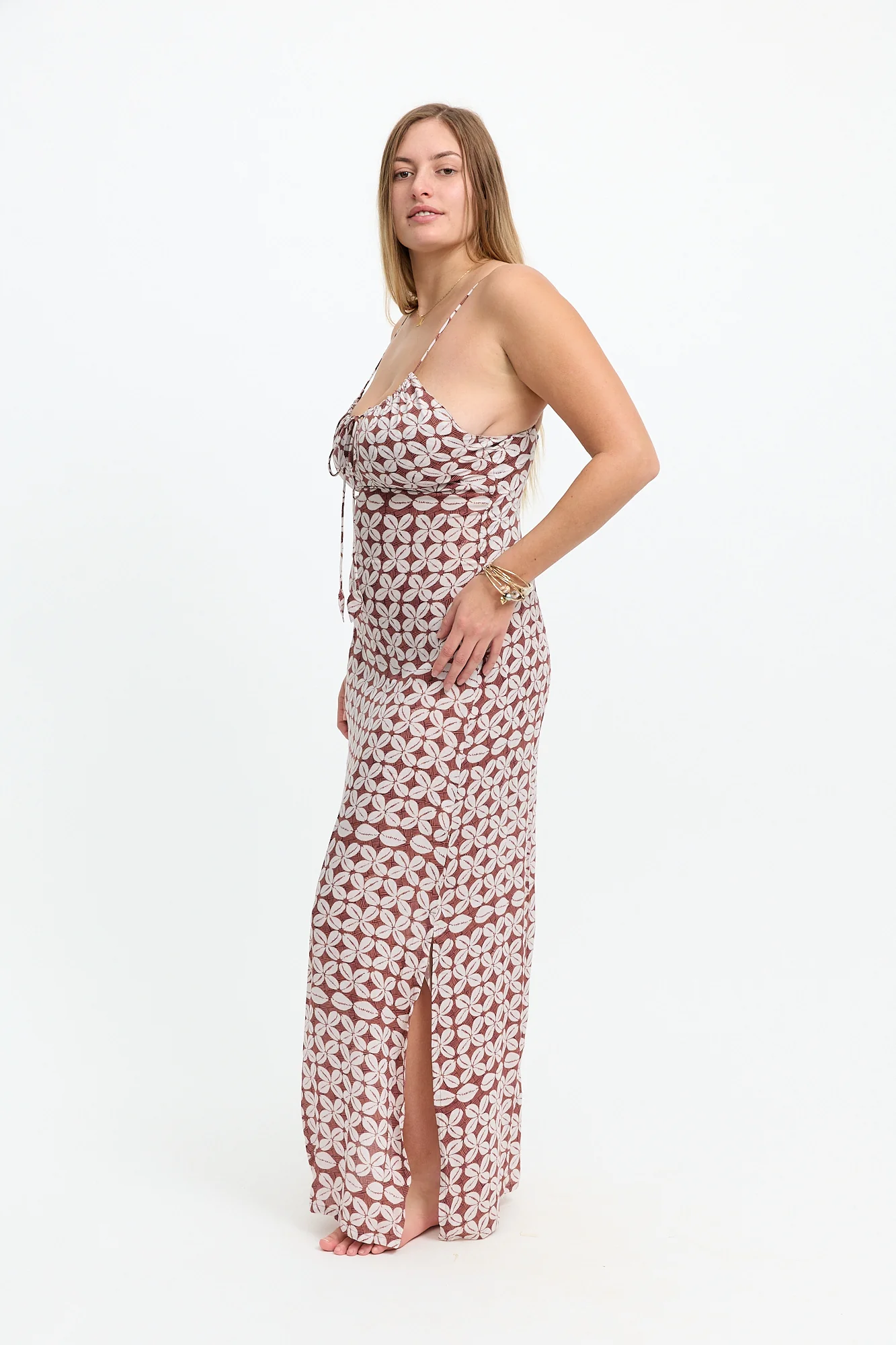 Leilani Maxi Dress 2.0 - Cowrie Basket - Image 8
