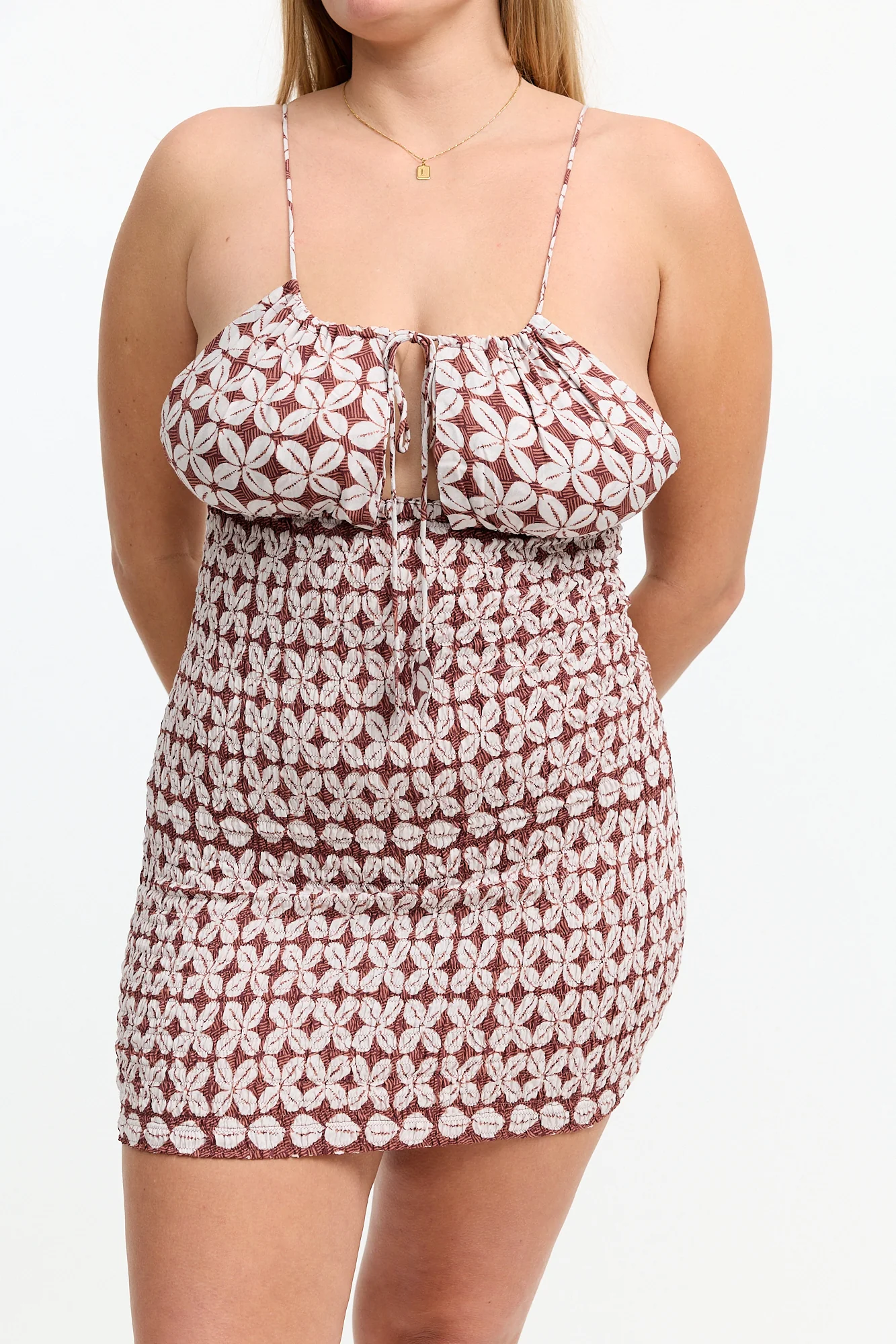 Mai Tai Mini Dress - Cowrie Basket - Image 9