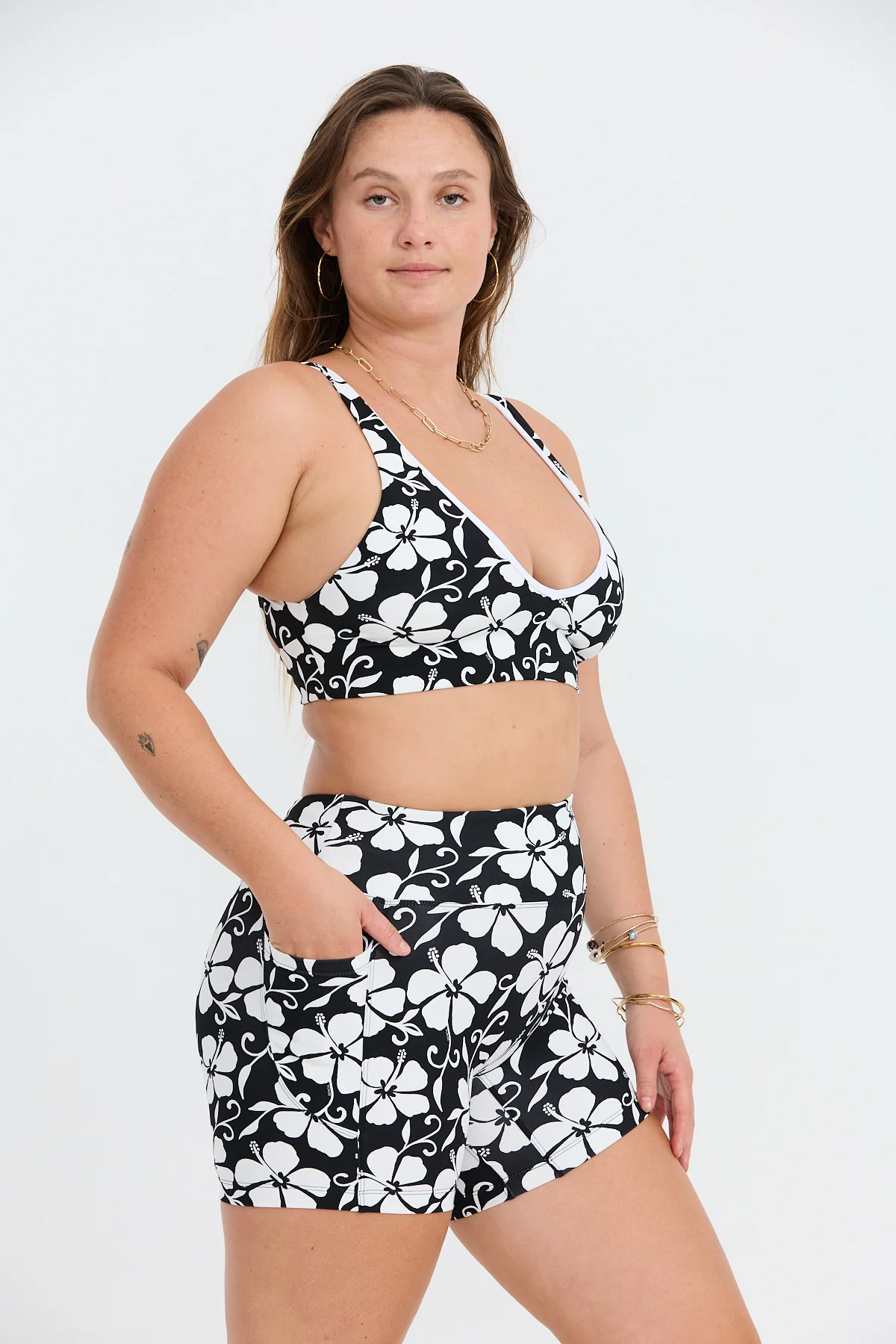 Sophia Sports Bra - Pupukea Black - Image 8