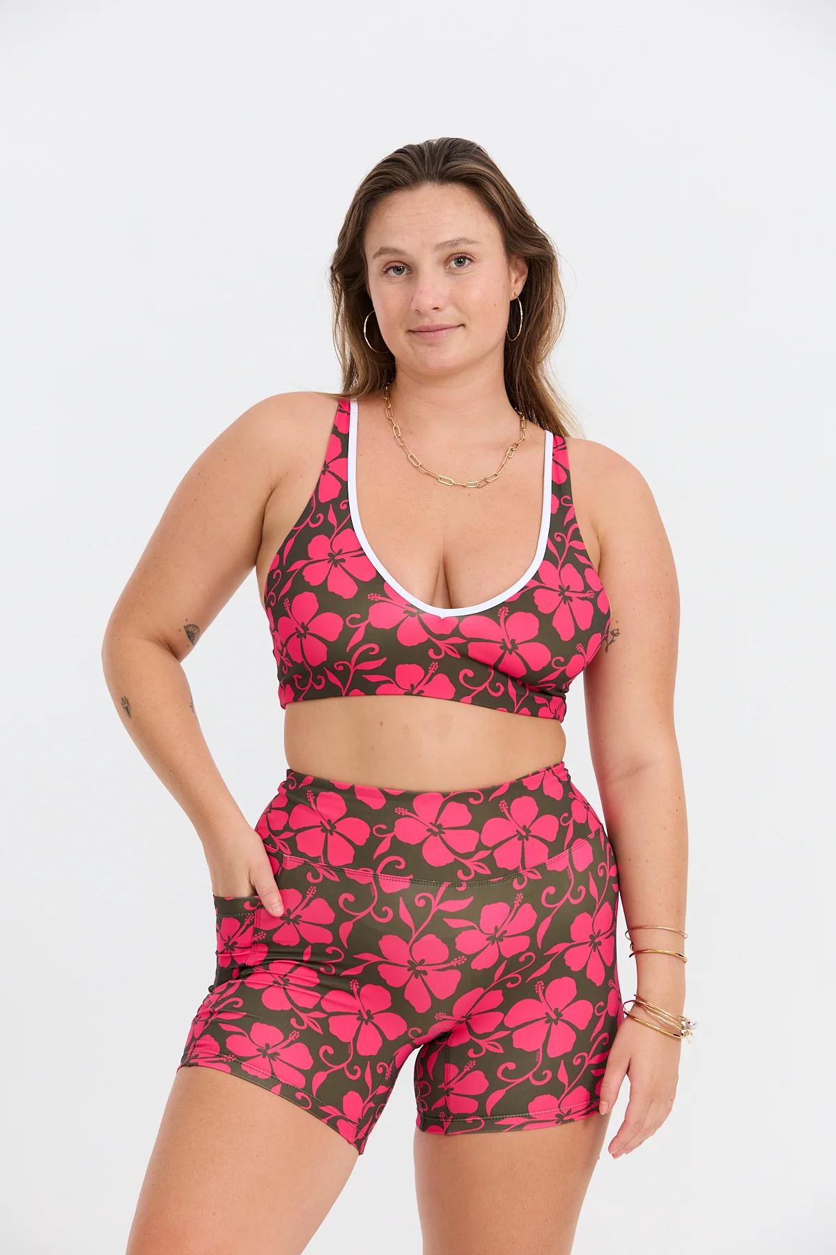 Sophia Sports Bra - Pupukea Pink - Image 6