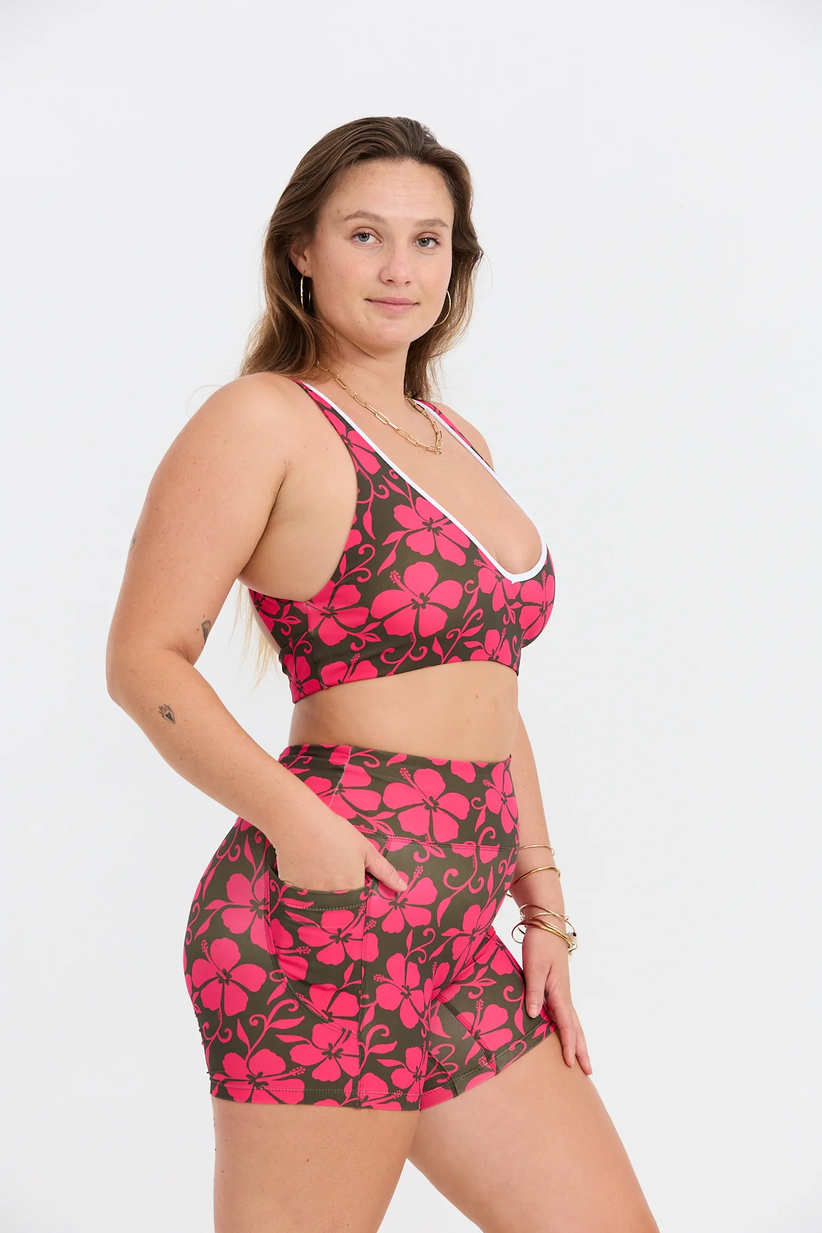 Sophia Sports Bra - Pupukea Pink - Image 8